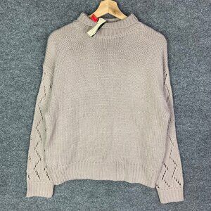 NEW $108‎ Line & Dot Anthropologie Sweater Knit Turtle Neck Women's Size XS